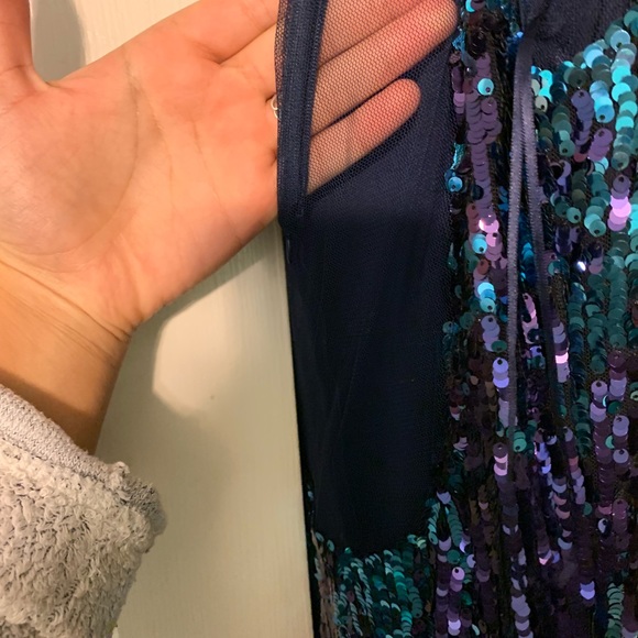 NWT Formal Sequin Dress - Picture 4 of 4